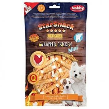 Mini Golosinas Envuelta de Pollo BBQ para Perros 113 g