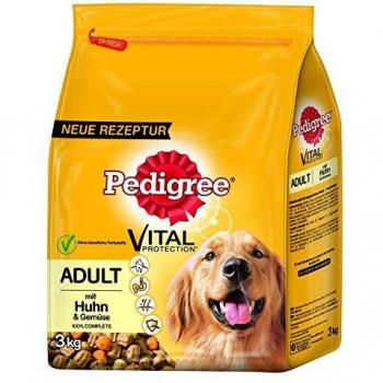 Pedigree Adult Chicken and Vegetables Dry Dog Food - 3 kg