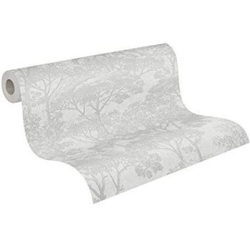 Cuba Botanical Forest Vinyl Wallpaper - Natural Look, 0.53 x 10.05 m