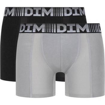 Bóxer Largo Dim AIR COTTON FLEX Pack de 2 para Hombre 3D Flex Multicolor