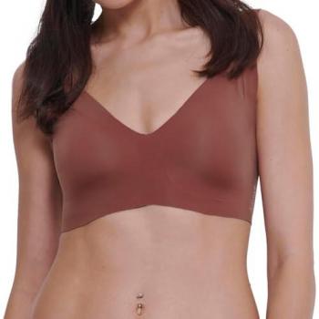 Sujetador Sloggi Zero Feel 2.0 Suave con Acabados Extraflacos, Color Chocolate, Talla L
