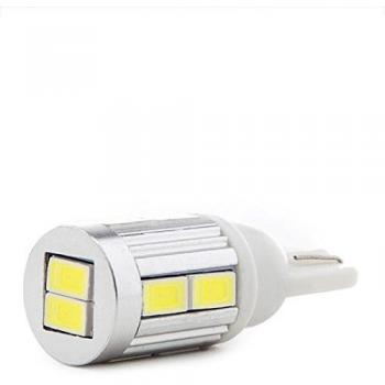 Greenice | Bombilla de LEDs 10 X SMD5730 T10 | Blanco Natural