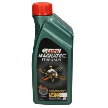 Aceite de motor CASTROL Magnatec Stop-Start 5W30 A5 1L, totalmente sintético, compatible con OPEL, FORD y RENAULT
