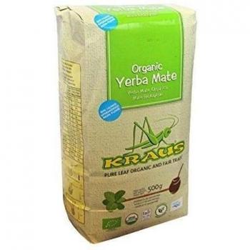 Yerba mate Kraus Orgánica pura hoja 500gr