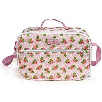 La Nina-62084 Maleta muñecas, Color Rosa, 25 x 17 x 13 cm