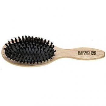 Beter Oak Wood Pneumatic Brush with Mixed Bristles