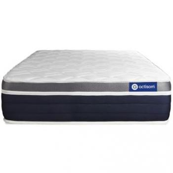 Colchón Actiflex Confort 100x190cm - Espesor: 26 cm - Muelles ensacados y memory foam - Moderadamente rígido - 7 zonas de confort
