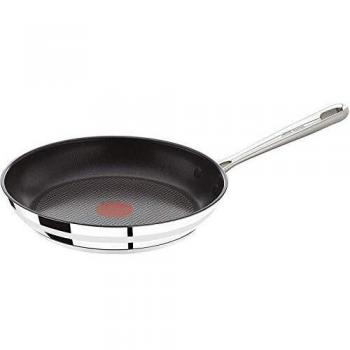 Tefal E85602 - Sartén, acero inoxidable, plata, 20 cm