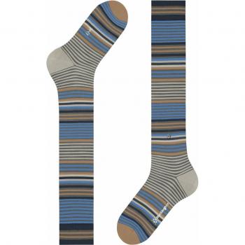 Burlington High Wool Knee-High Stripe Socks