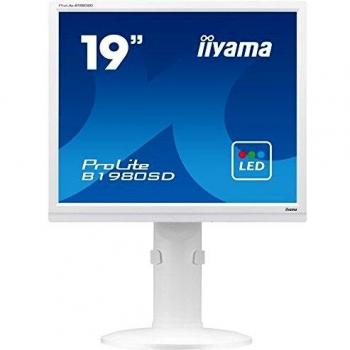 iiyama Monitor LED ProLite B1980SD-W1, blanco