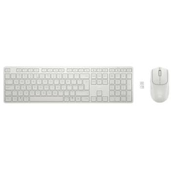 Combo Teclado y Ratón Inalámbricos Multidispositivo HP 490C Blanco, Bluetooth, 22 Teclas Programables, Receptor USB, Batería de Larga Duración