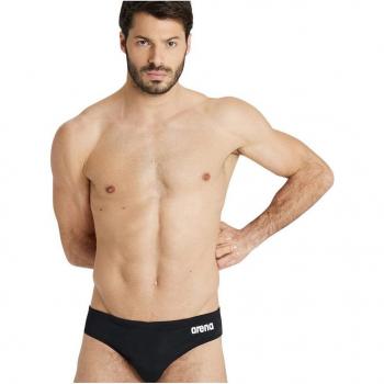 Bañador de natación Arena Team Swim Briefs para hombre en color negro