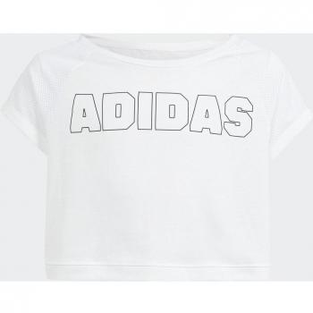 Camiseta Aeroready Adidas para Niña - Blanco