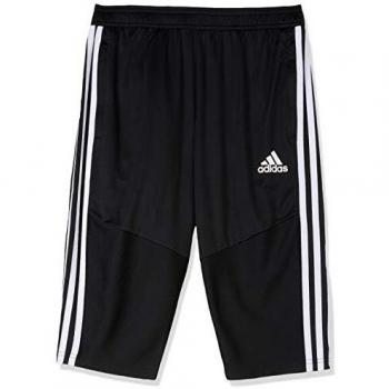 adidas TIRO19 3/4 PNTY Pants, Unisex niños, Black/White, 7-8A