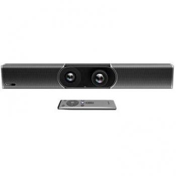 Barra de Videoconferencia Yealink MeetingBar A30 - 100% VoIP, Doble Cámara PTZ, Funciones IA para Salas Medianas, Edición Teams con Control Remoto VCR20