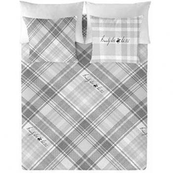 BHPC Funda nórdica LYSA Grey Cama 150 cm