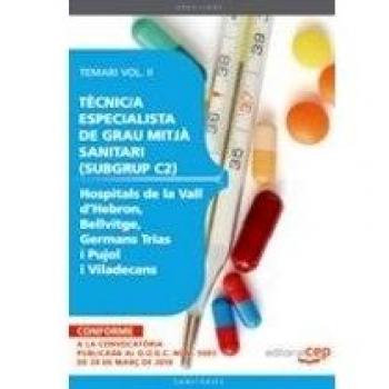 Tècnic/a Especialista de Grau Mitjà Sanitari