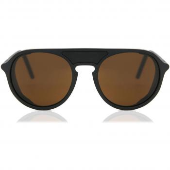 Vuarnet VL1709 ICE ROUND Men's Black Sunglasses 51mm