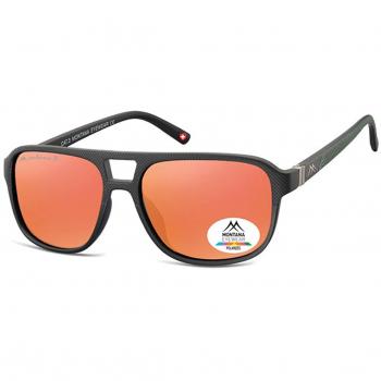 Montana MP14 Polarized Men's Sunglasses Black 56mm