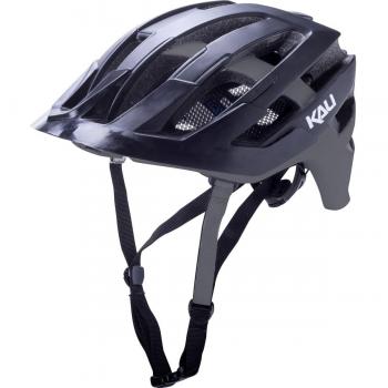 Kali Protectives Interceptor Casco de Bicicleta Unisex, Color Negro/Gris, tamaño S/M