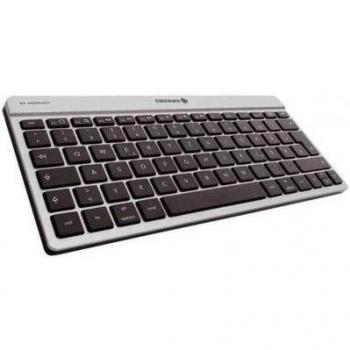 CherryKW 6000 - Teclado QWERTY Español para Apple iPad 1, 2, color negro/plata