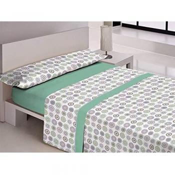 Libela Juegos sabanas, Verde, Cama 105 cm