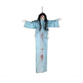 Colgante muñeca azul 95 cms.