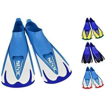 Aletas de Natación Seacsub Team Azul Adulto - Diseño ergonómico, material ligero y resistente, ideal para entrenamiento y competición, talla ajustable