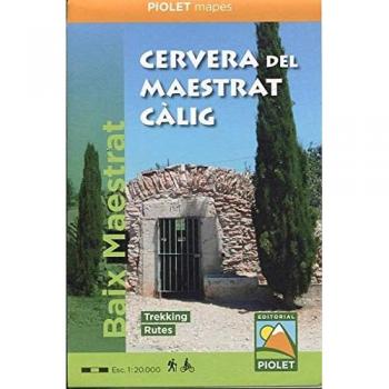 Cervera del Maestrat - Càlig 1:20.000