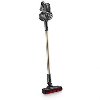 Aspiradora de Mano De'Longhi Colombina Evo XLM408.DGG Sin Bolsa Recargable 400W Color Negro/Oro 0.5L
