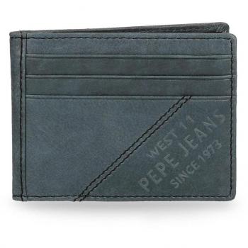 Pepe Jeans Heat Tarjetero, 10 cm, 0.07 Litros, Azul