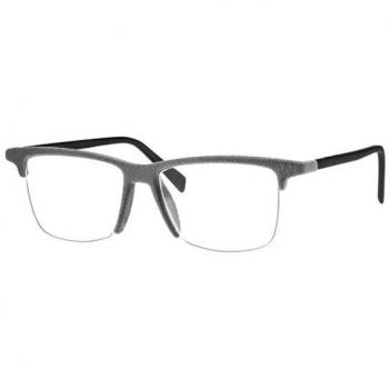 Italia Independent II 5601V 071.000 Men's Eyeglasses Grey Size 52 - Frame Only, Blue Light Block Available