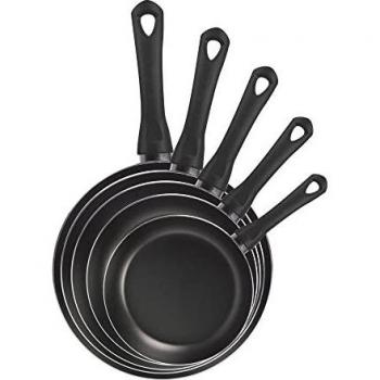Set de Sartenes San Ignacio Nilo Borgoña Aluminio Forjado (5 Piezas: 16/20/24/26/28 cm)