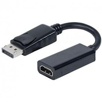 Convertidor DisplayPort 1.2 a HDMI 1.4 - Adaptador de 6 cm para UHD/4K
