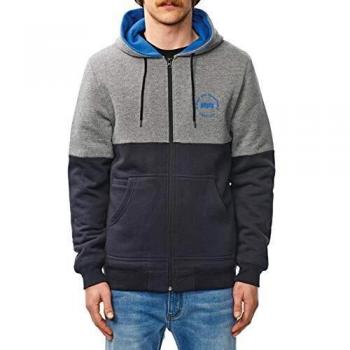 Globe Slant Hoodie - Sudadera, Hombre, Gris