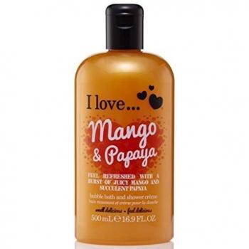 Crema de Baño y Ducha I Love... Mango & Papaya 500ml