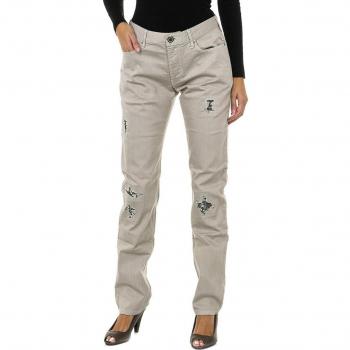 Pantalones largos tejanos efecto rasgado 3Y6J06-6DADZ para mujer de Armani Jeans