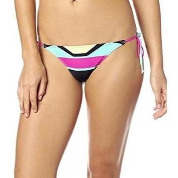Fox - Lado estéreo del lazo de las mujeres del bikini Botton, Medium, Fuchsia