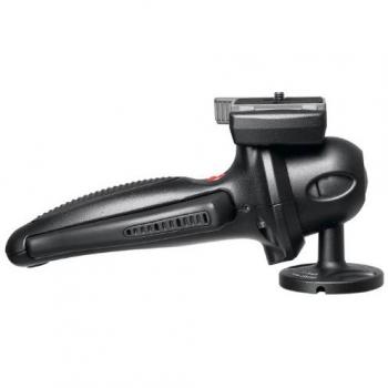 Manfrotto Nueva Rótula Tipo Joystick con Capacidad hasta 6 kg, Cabeza de Bola Ligera y compacta para Trípodes de Cámara, Equipo de Fotografía para Creación de Contenido, Vlogging, Videos