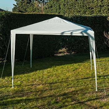 Carpa de Recepción Plegable WERKA PRO 3m x 3m - Autoportante, Tela Blanca