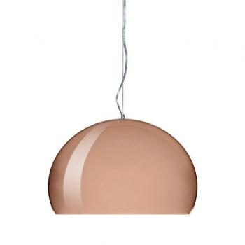 Lámpara Colgante LED Kartell FL/Y Pequeña Cobre Ø38 cm