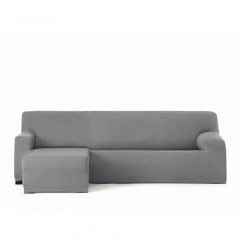 Funda para Chaise Longue de Brazo Corto Izquierdo Eysa Bronx Gris 110 x 110 x 310 cm