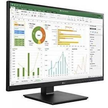 LG 24BN650Y-B Monitor de Oficina 23.8 Full HD IPS LED con Ajuste de Altura y Función Pivot, Negro