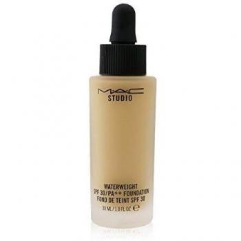 MAC Cosmetics Studio Waterweight SPF 30 Foundation, lightweight tinted moisturiser, SPF 30, shade NC 42, 30 ml