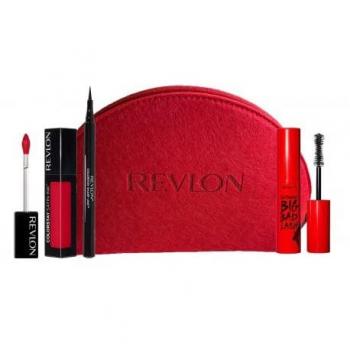 Set Regalo Revlon So Fierce: Máscara 10 ml, Barra de Labios 5 ml y Eyeliner 1.2 ml
