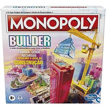 Monopoly Builder - Juego de Mesa Familiar y de Estrategia en Portugués