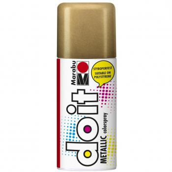 Pintura en spray Marabu do it METALLIC, rojo dorado metalizado, 150 ml, efecto acrílico metálico y secado rápido