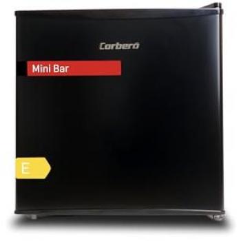 Frigorífico Mini Bar Corberó CFMMB44BL, 49.2 x 47.2 cm, 43 litros, Estático, 41 dB, Clase E, Negro