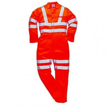 Chaqueta de alta visibilidad RIS en polialgodón con cintas reflectantes Portwest RT40 Naranja S