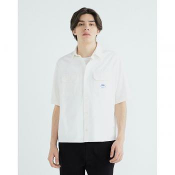 Hugo Blue - Camisa manga corta lisa